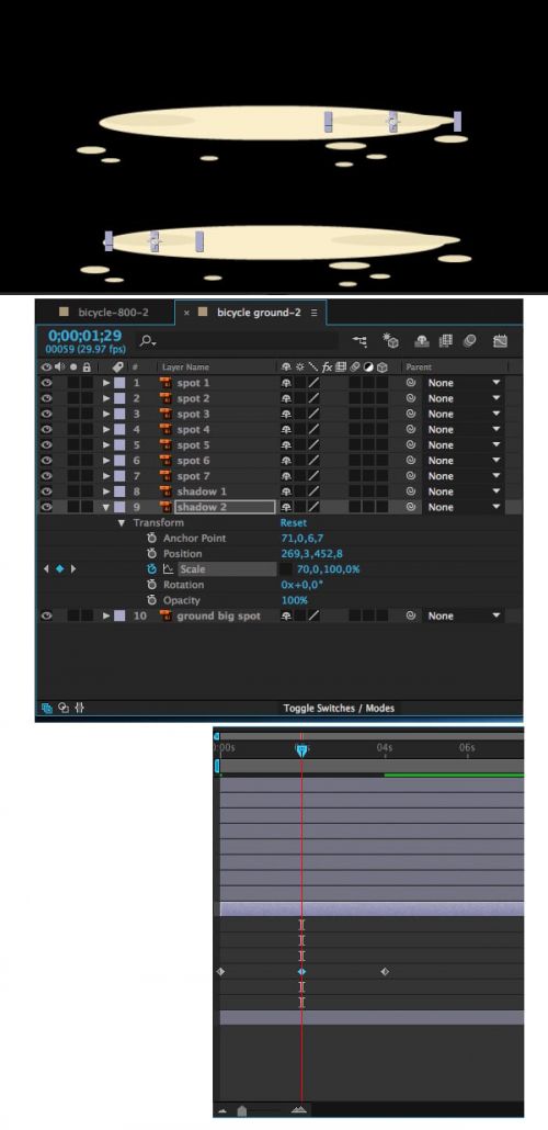 آموزش متحرک سازی دوچرخه در افترافکت